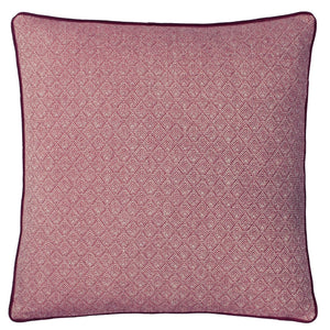 Blenheim 45x45 Feather Filled Cushion Berry - Canwell Interiors Limited - Riva