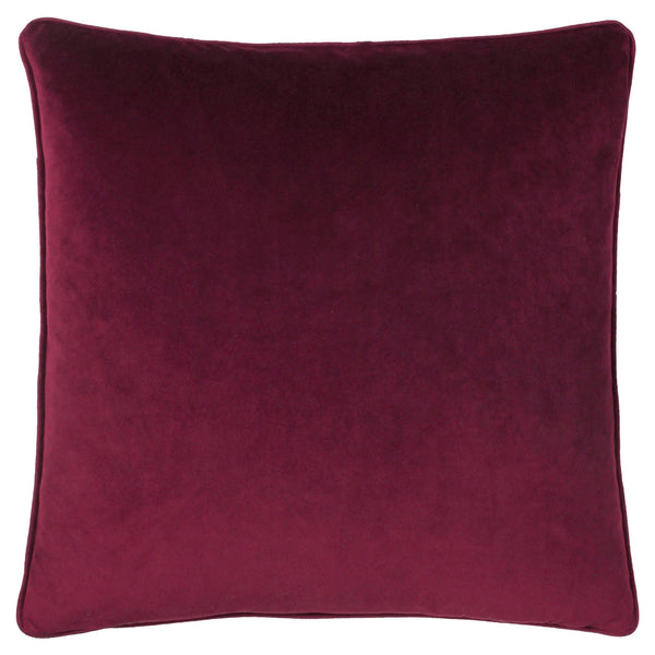 Blenheim 45x45 Feather Filled Cushion Berry - Canwell Interiors Limited - Riva