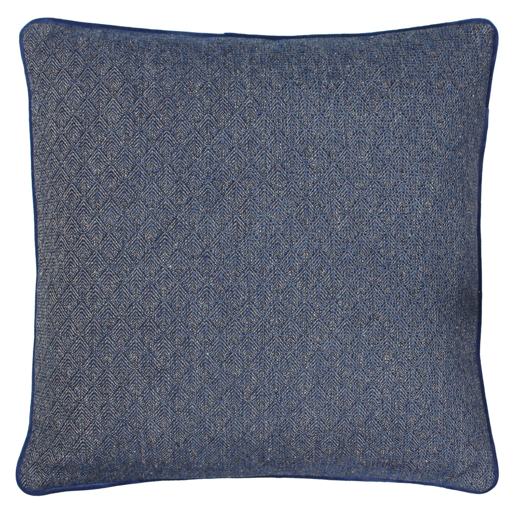 Blenheim 45x45 Feather Filled Cushion Navy - Canwell Interiors Limited - Riva