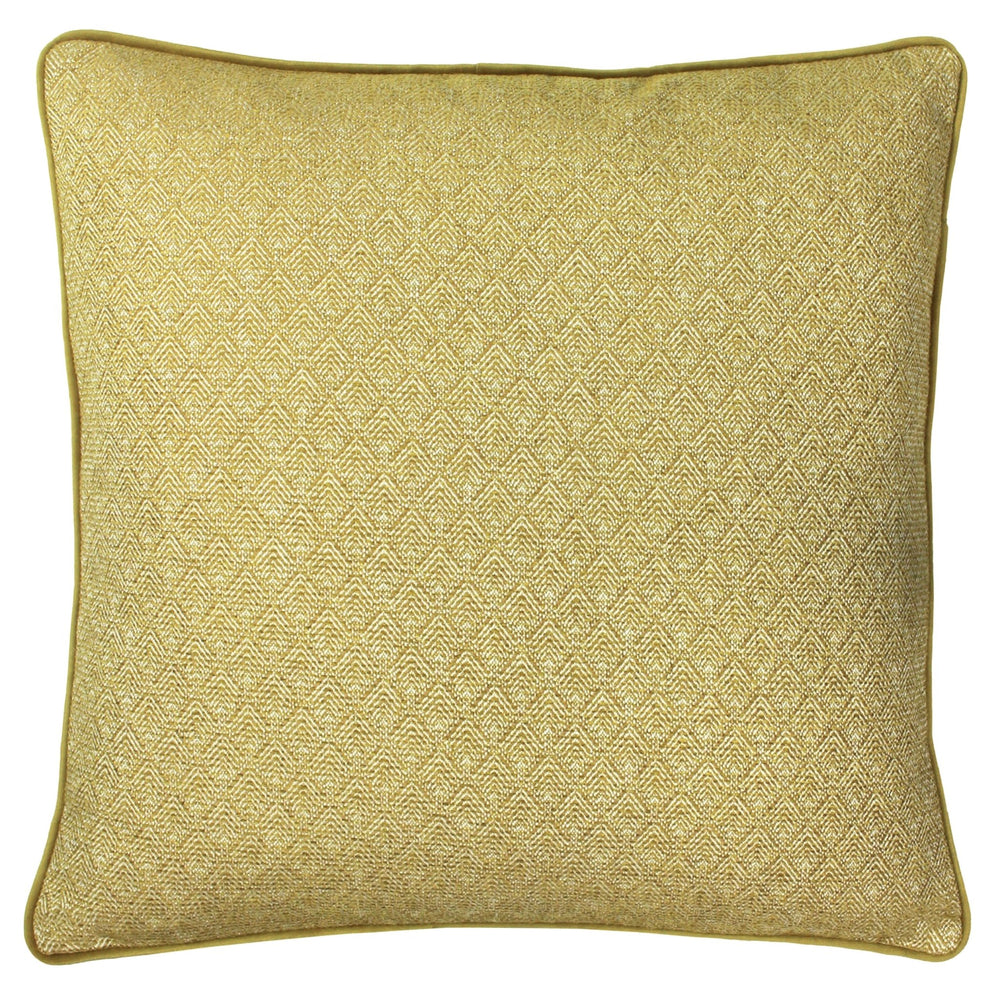 Blenheim 45x45 Feather Filled Cushion Ochre - Canwell Interiors Limited - Riva