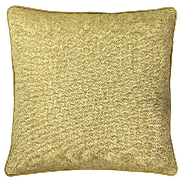 Blenheim 45x45 Feather Filled Cushion Ochre - Canwell Interiors Limited - Riva