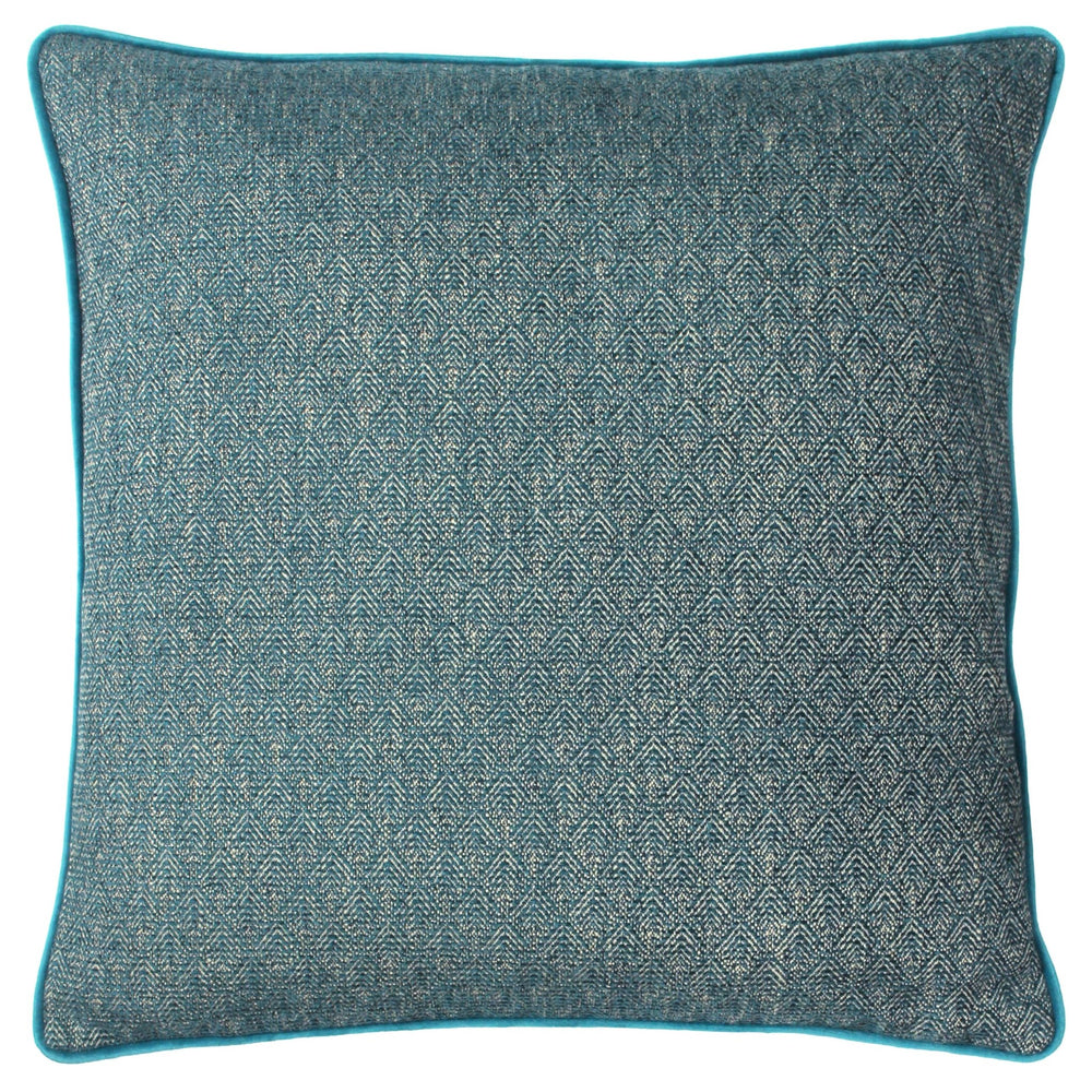 Blenheim 45x45 Feather Filled Cushion Teal - Canwell Interiors Limited - Riva