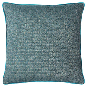 Blenheim 45x45 Feather Filled Cushion Teal - Canwell Interiors Limited - Riva