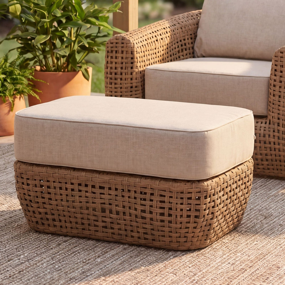 Bloom Collection Outdoor Footstool - Canwell Interiors Limited - Hills