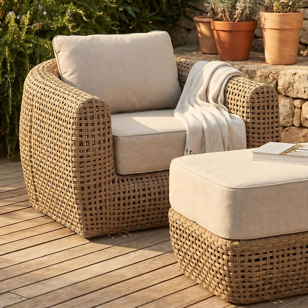 Bloom Collection Outdoor Large Lounge Chair - Canwell Interiors Limited - Hills