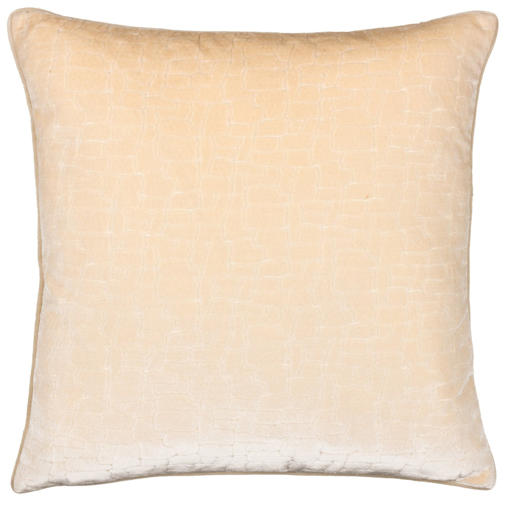 Bloomsbury 50x50 Feather Filled Cushion Ivory - Canwell Interiors Limited - Riva