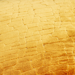 Bloomsbury 50x50 Feather Filled Cushion Mustard - XShowhome Limited - Riva