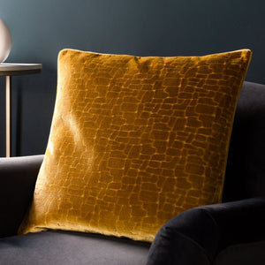 Bloomsbury 50x50 Feather Filled Cushion Mustard - XShowhome Limited - Riva