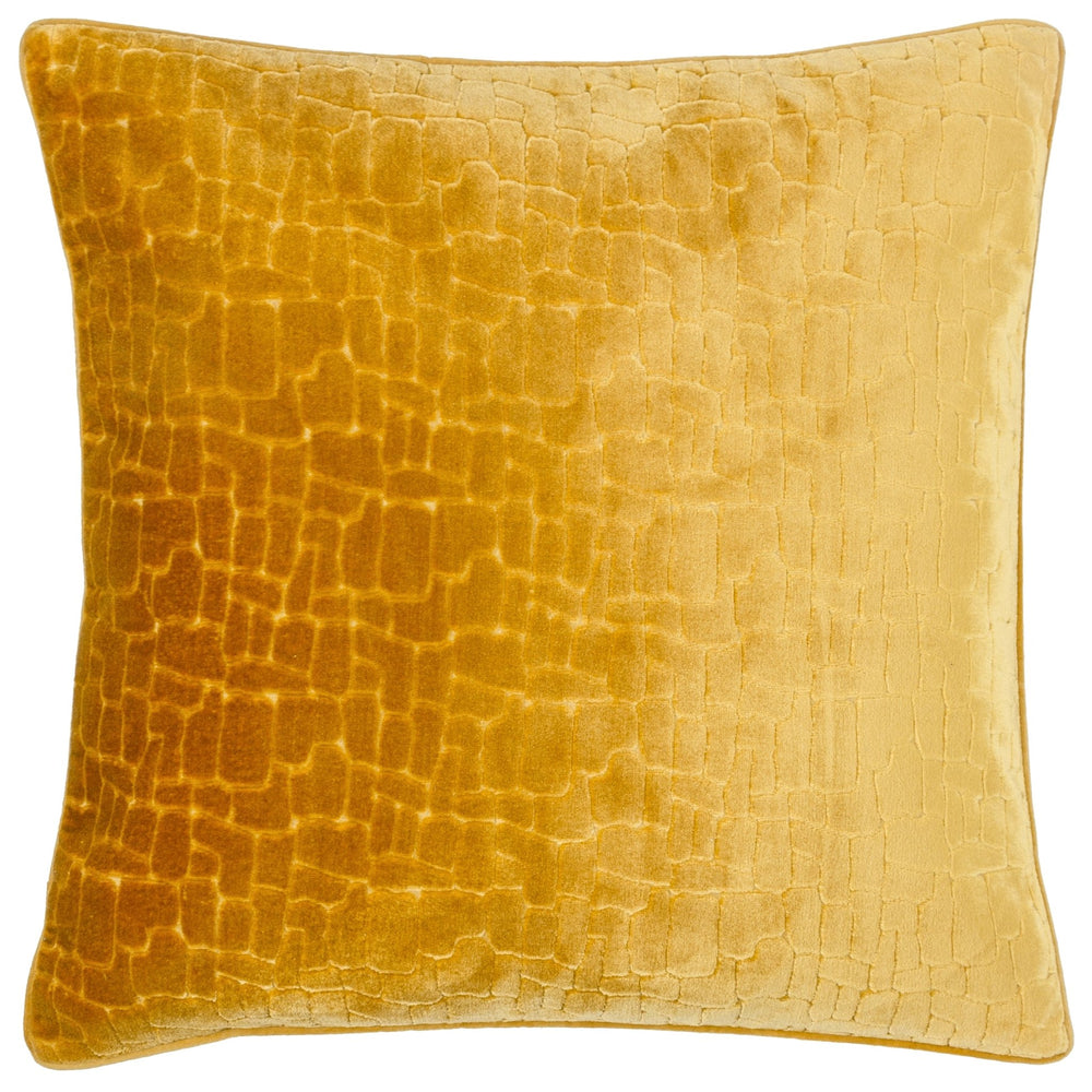 Bloomsbury 50x50 Feather Filled Cushion Mustard - XShowhome Limited - Riva