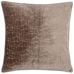 Bloomsbury 50x50 Feather Filled Cushion Taupe - Canwell Interiors Limited - Riva