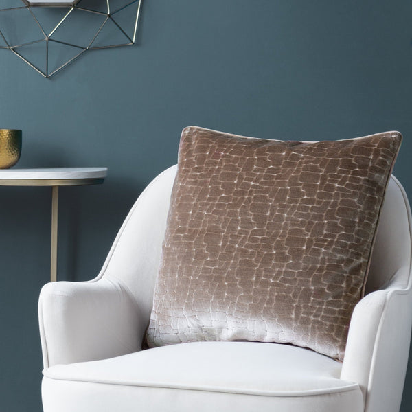 Bloomsbury 50x50 Feather Filled Cushion Taupe - XShowhome Limited - Riva