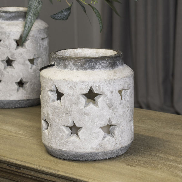Bloomville Stone Star Lantern - Canwell Interiors Limited - Hills
