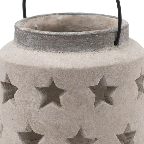 Bloomville Stone Star Lantern - Canwell Interiors Limited - Hills