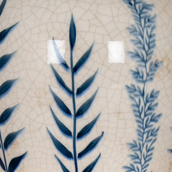 Blue Flora Amphora Jug Vase - Canwell Interiors Limited - Hills
