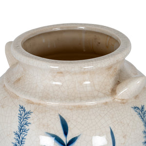 Blue Flora Amphora Vase - Canwell Interiors Limited - Hills