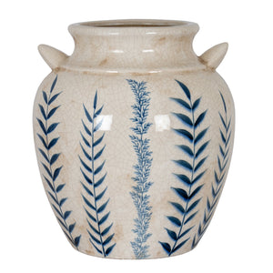 Blue Flora Amphora Vase - Canwell Interiors Limited - Hills