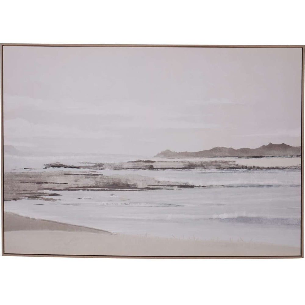 Blurred Seascape Framed Canvas Wall Art 140x100cm - XShowhome Limited - Libra