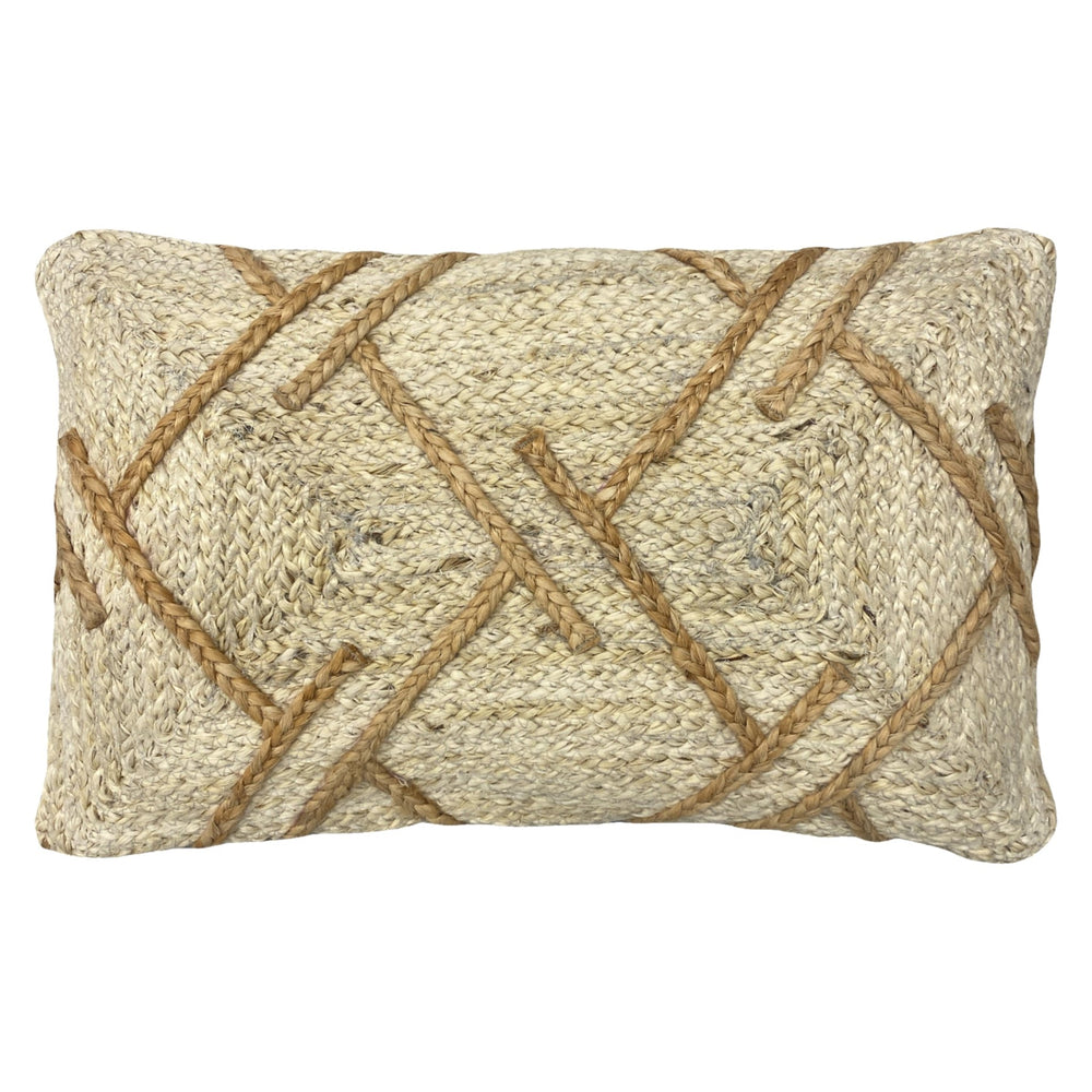 Boda 30x50 Feather Filled Cushion Natural - Canwell Interiors Limited - Riva