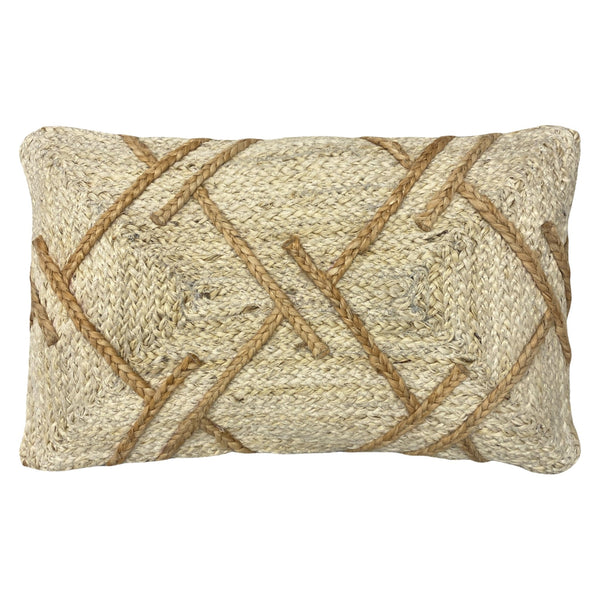 Boda 30x50 Feather Filled Cushion Natural - Canwell Interiors Limited - Riva