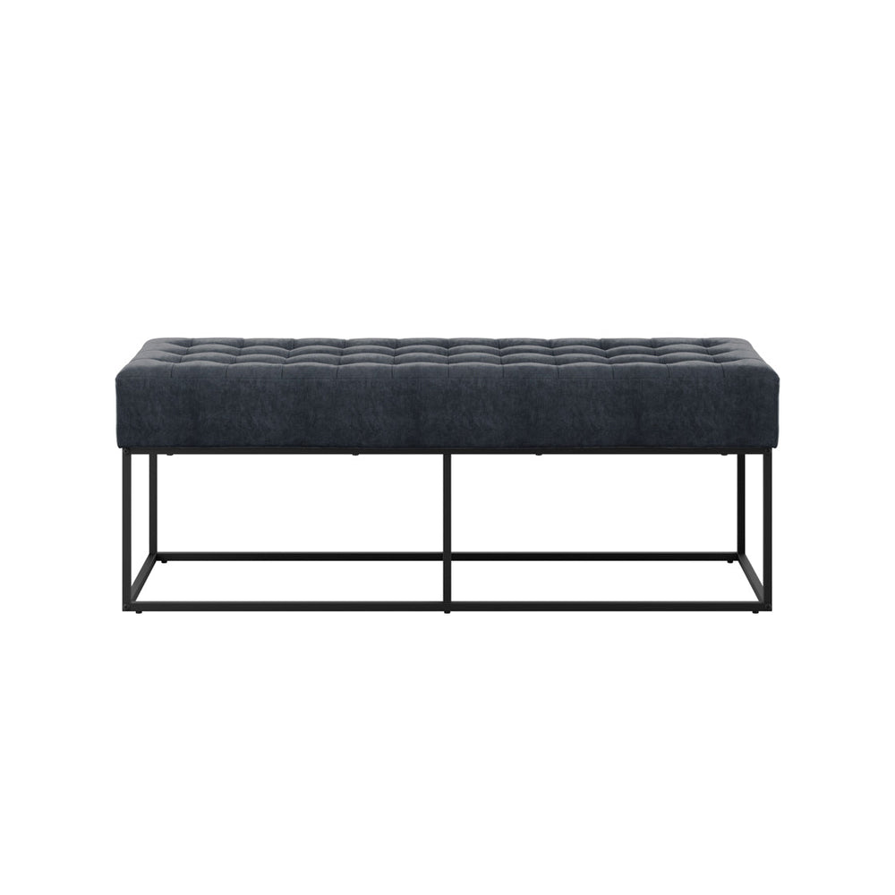 Boden Steel Grey Bench - Canwell Interiors Limited - Canwell