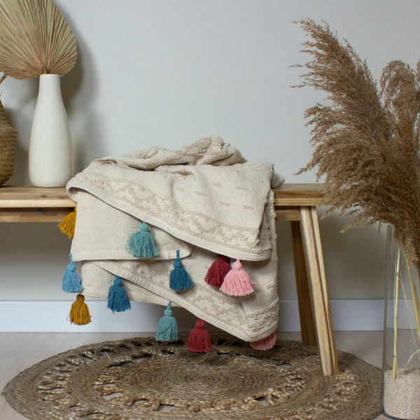 Boho 130x180 Throw Multi - Canwell Interiors Limited - Riva