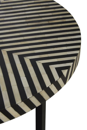 Boho Bone Inlay Coffee Table with Metal Legs - Canwell Interiors Limited - Xshowhome