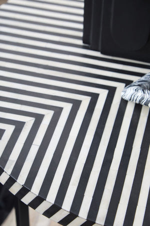 Boho Bone Inlay Coffee Table with Metal Legs - Canwell Interiors Limited - Xshowhome