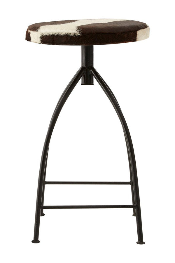 Boho Cowhide Bar Stool - Canwell Interiors Limited - Xshowhome