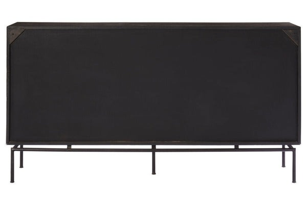 Boho Patterned 2 Door Sideboard with Drawers - Canwell Interiors Limited - Xshowhome