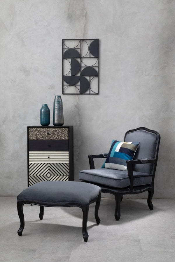 Boho Patterned 5 Drawer Tall Cabinet - XShowhome Limited - Xshowhome