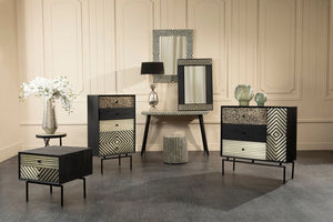 Boho Patterned 5 Drawer Tall Cabinet - XShowhome Limited - Xshowhome