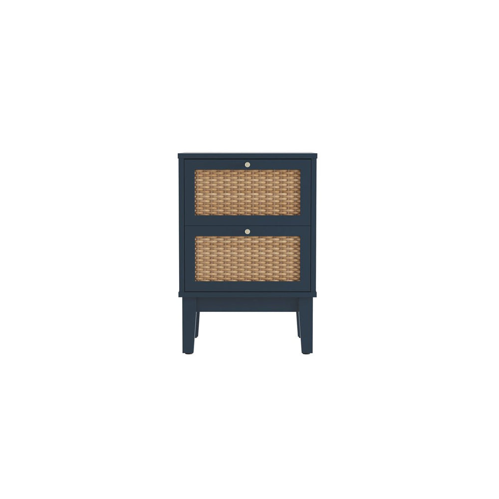 Bordeaux Blue Bedside - Canwell Interiors Limited - Canwell