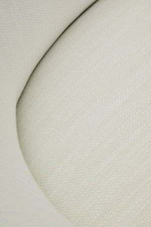 Bordo Textured Cream Curved Swivel Chair - XShowhome Limited - Xshowhome