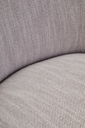 Bordo Textured Grey Curved Swivel Chair - Canwell Interiors Limited - Xshowhome