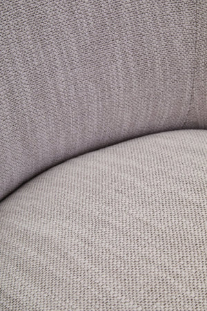 Bordo Textured Grey Curved Swivel Chair - XShowhome Limited - Xshowhome