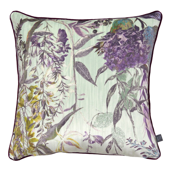 Botanist 55x55 Feather Filled Cushion Evergreen - Canwell Interiors Limited - Riva