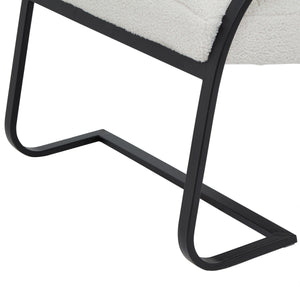 Bouclé Ribbed Ark Chair - Canwell Interiors Limited - Hills