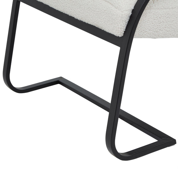 Bouclé Ribbed Ark Chair - Canwell Interiors Limited - Hills