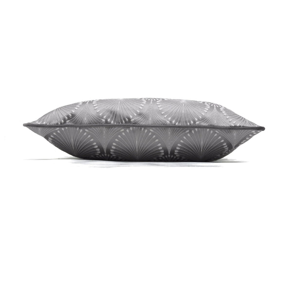 Boudoir 43x43 Feather Filled Cushion Chrome - Canwell Interiors Limited - Riva