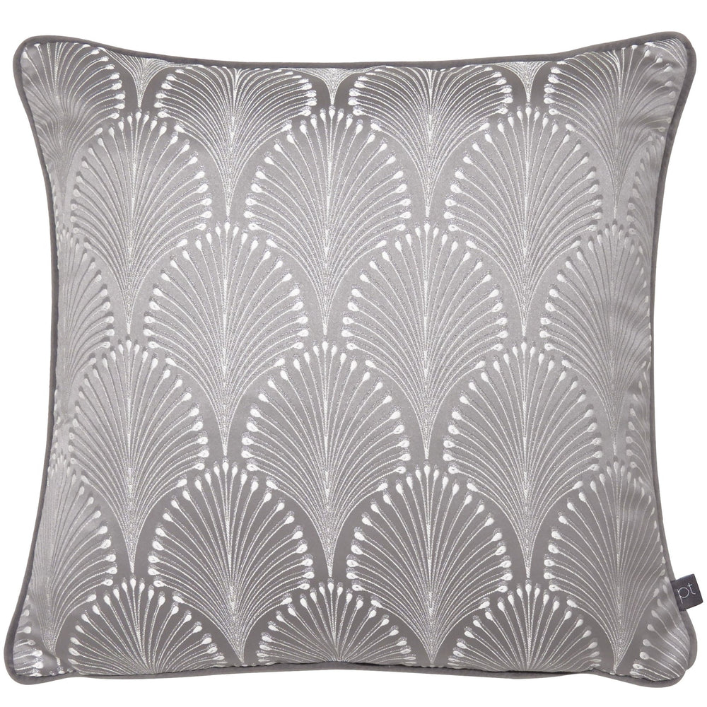 Boudoir 43x43 Feather Filled Cushion Chrome - Canwell Interiors Limited - Riva