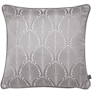 Boudoir 43x43 Feather Filled Cushion Chrome - Canwell Interiors Limited - Riva