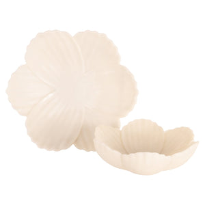 Bowl Xena white L - Canwell Interiors Limited - Richmond