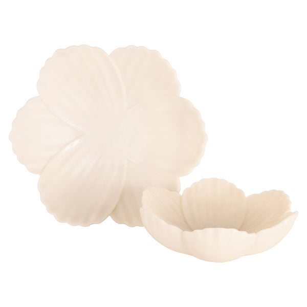 Bowl Xena white L - Canwell Interiors Limited - Richmond