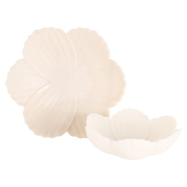 Bowl Xena white L - Canwell Interiors Limited - Richmond