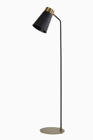 BRAJA Floor Lamp — Matt Black - antique Bronze - Canwell Interiors Limited - Light & Living