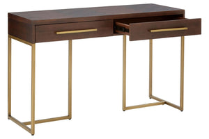 Brando Acacia Wood Effect Console Table with Drawers - XShowhome Limited - Xshowhome