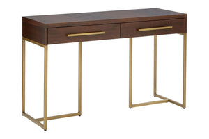 Brando Acacia Wood Effect Console Table with Drawers - XShowhome Limited - Xshowhome