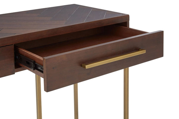 Brando Acacia Wood Effect Console Table with Drawers - XShowhome Limited - Xshowhome