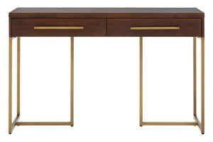 Brando Acacia Wood Effect Console Table with Drawers - XShowhome Limited - Xshowhome