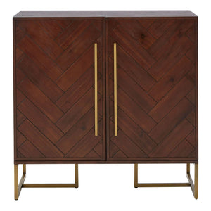 Brando Acacia Wood Effect Drinks Cabinet - XShowhome Limited - Xshowhome